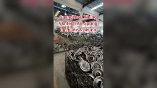 Bagaimana pelat atas dan piston pegas udara diproduksi?