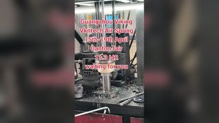 bagaimana cara memotong tepi pelat atas pegas udara?