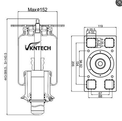 Kabin Air SPRING INTERNATIONAL 3806428C91 digantikan oleh 1S3050 INTERNATIONAL 3806428C91