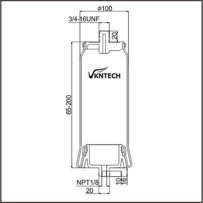Kabin Air SPRING MACK 227QS42M 25165143 PAI FAS-5059 GOODYEAR 1S4-173 digantikan oleh VKNTECH 1S4173